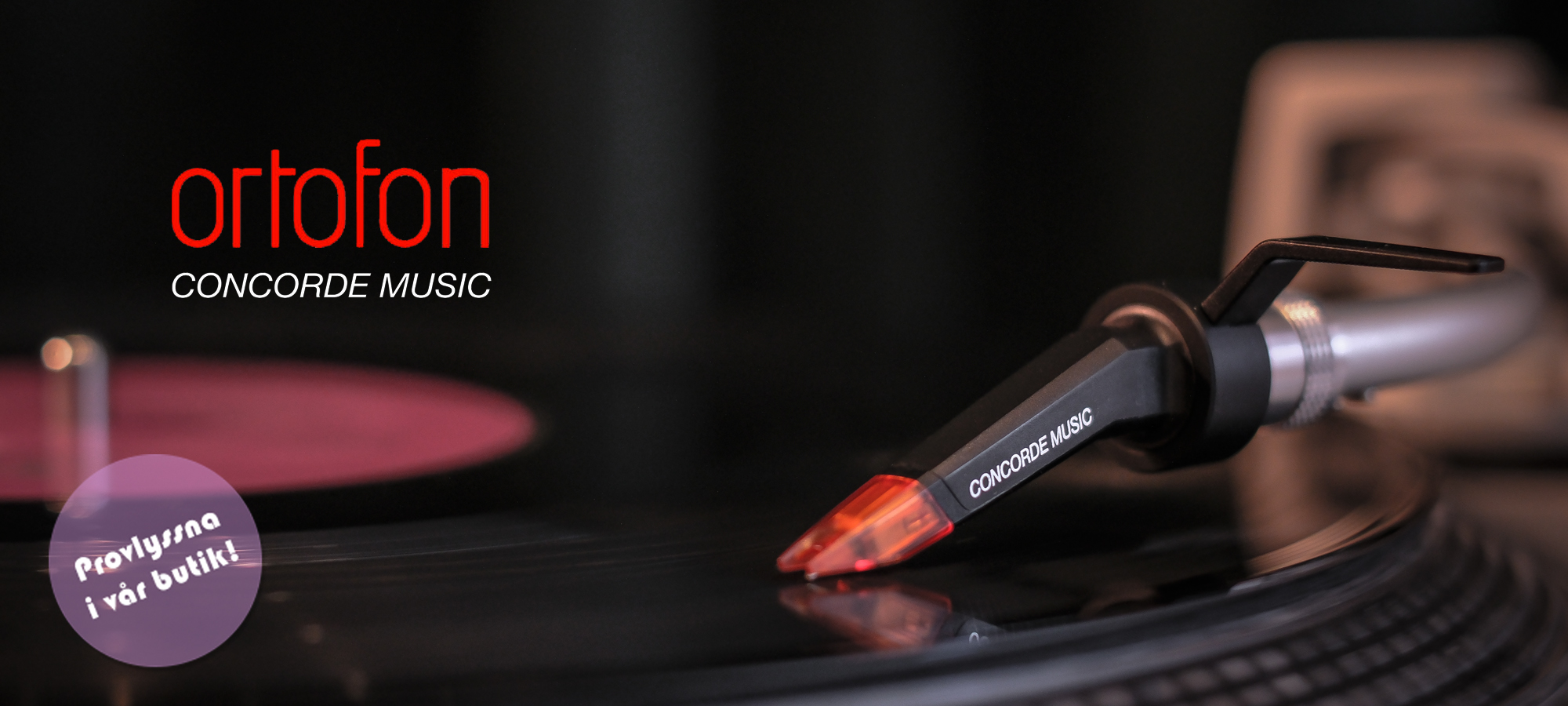 Ortofon Concorde Music – plug & play-välljud