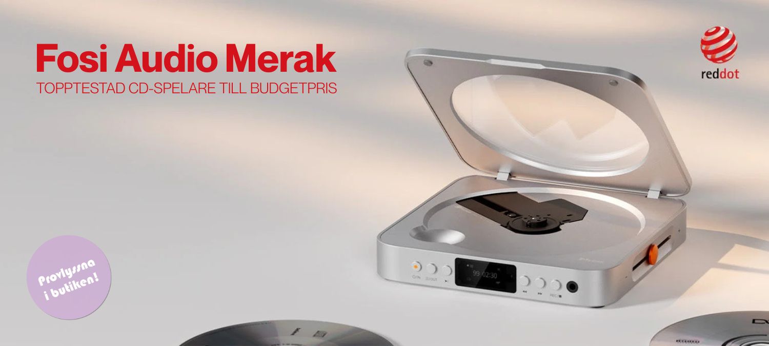 Fosi Audio Merak cd-spelare