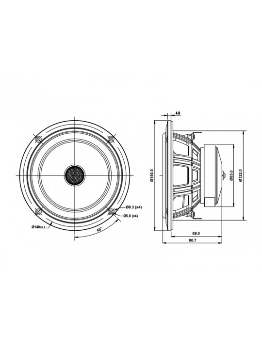 SB13PFCR25-4-COAX