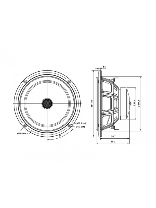 SB16PFCR25-4-COAX