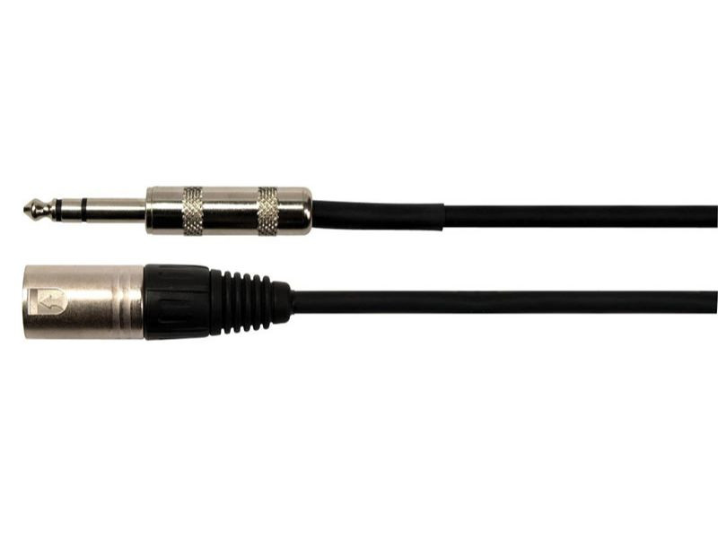 TM kabel XLR hane – balanserad telekontakt